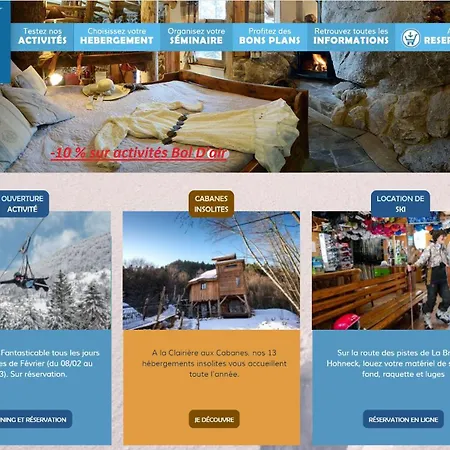 La Pineguette Maison 12 Personnes 6 Pers Decoration Sauna 4 Pers * La Bresse